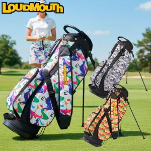 ラウドマウス ゴルフ キャディバッグ スタンドバッグ スタンド式 メンズ レディース LM-CB0031/Loudmouth/カラフルの商品画像