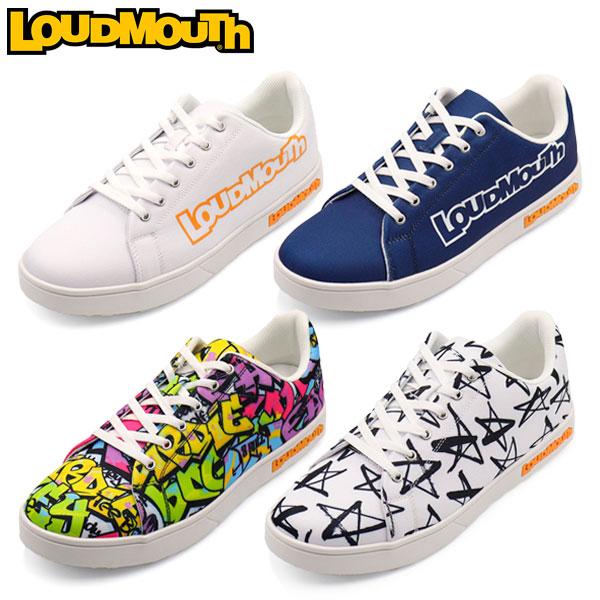 ラウドマウス ゴルフシューズ メンズ レディース スパイクレス LM-GS0002 / 派手 普段履...