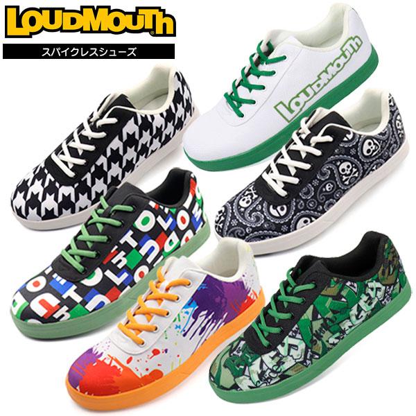 ラウドマウス ゴルフシューズ メンズ レディース スパイクレス LM-GS0005 / 派手 普段履...