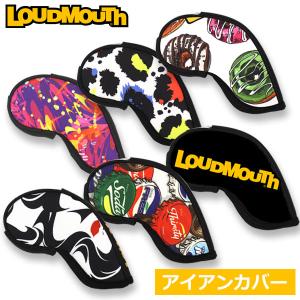 2023年春夏 /  ラウドマウス ゴルフ ヘッドカバー アイアン用 メンズ レディース LM-HC0014/IR / Loudmouth  （ゆうパケット発送）｜alphagolf