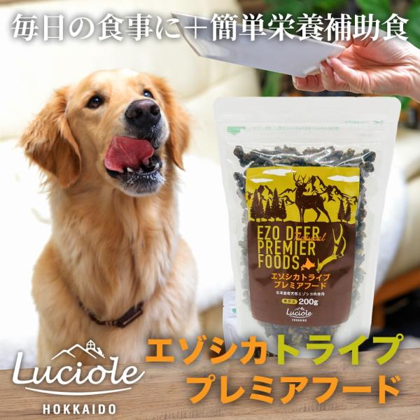 【Luciole ルシオール】エゾシカトライププレミアフード