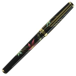 プラチナ万年筆 蒔絵万年筆 美巧コレクション 金沢箔 もみじ PTL-15000H#46-ペン先Fサイズ/0887の商品画像