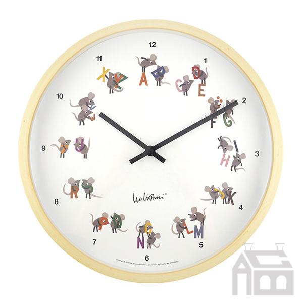 EL COMMUN エルコミューン LEO LIONNI WALL CLOCK WCL-012 レオ...
