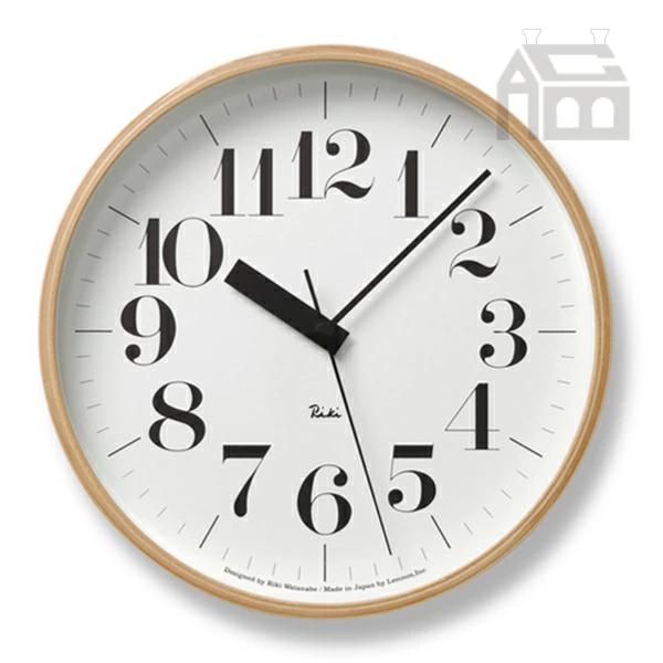Lemnos Riki Clock レムノス リキ クロック RC WR20-02 WH 電波時計 ...