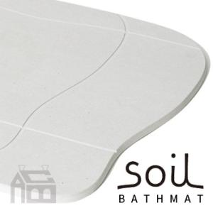 SOIL BATH MAT aqua ソイル バスマット アクア [ 珪藻土/調湿 ]
