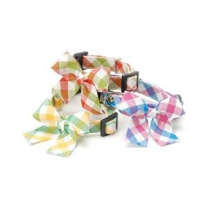 Amo.k キュートチェック　首輪　Lサイズ  910030