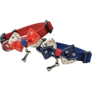 Amo.k アンカーリボン　首輪　Sサイズ　910057