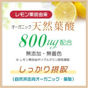 天然葉酸サプリ 3袋セット(10%OFF) 妊...の詳細画像3