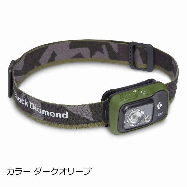 ブラックダイヤモンド　（Black Diamond）　コズモ350　ヘッドランプ カラー ダークオリ...