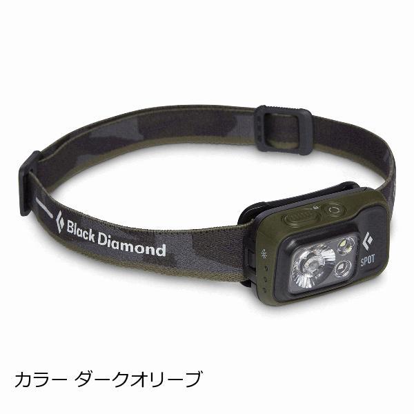 ブラックダイヤモンド　（Black Diamond）　スポット400　ヘッドランプ カラー ダークオ...