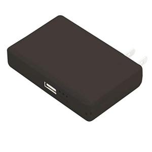 ウイルコム モバイルバッテリー AC入力 コンセントプラグ搭載 Lightning iPhone用ケーブル付き AC充電 3000mAh BK iLAU0301L-BKの商品画像