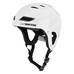 キャプテンスタッグ (CAPTAIN STAG) 子ども用 ヘルメット スポーツヘルメット EX サイズ調整可能 キッズ 3~9歳 51~54cm ホワイト US-3219の商品画像