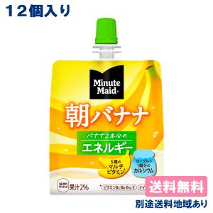 Minute Maid コカ・コーラ ミニッツメイド 朝バナナ ゼリー飲料 パウチ