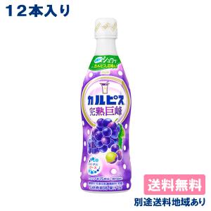カルピス 完熟巨峰 希釈用 コンク プラスチック...の商品画像