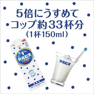 カルピス 希釈用 紙パック 業務用 1000m...の詳細画像1