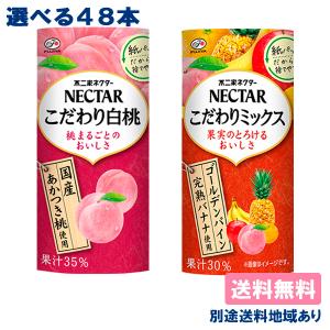 伊藤園 不二家 ネクター 195g 選べる48本 ( 24本入 x 2ケース ) カート缶 送料無料 別途送料地域あり｜als-inc