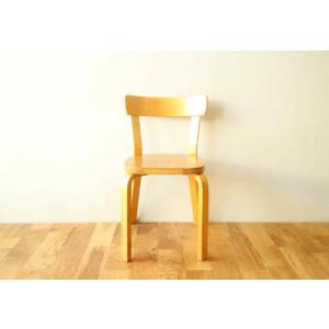 Artek Chair69 Natural 50s / Alvar aalto｜also