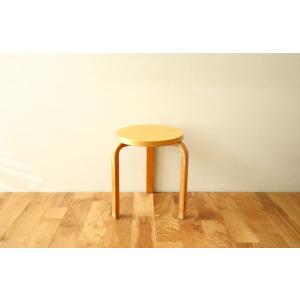 Artek Stool60 50s Yellow Linoleum / アルテック｜also