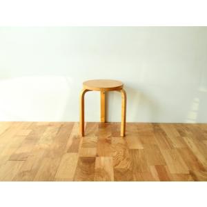 Artek Stool60 Natural 50s c / aalto アアルト スツール｜also