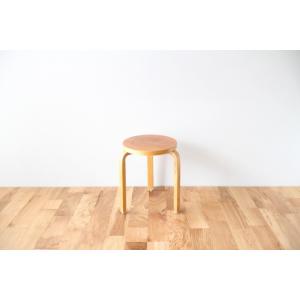 Artek Stool60 TEAK SE製-4  / Alvar Aalto｜also