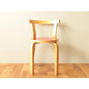 Artek Chair68 Red lino 60-70s-b｜also