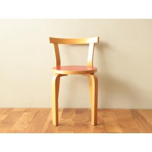 Artek Chair68 Red lino 60-70s-e｜also