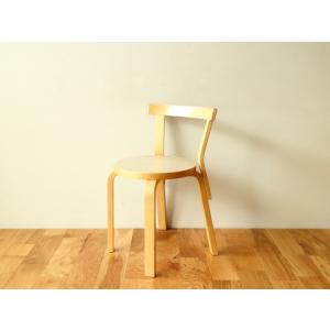 Artek Chair68 Beige lino 60s｜also