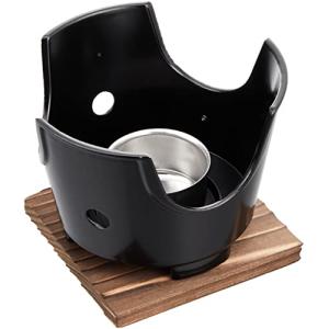 遠藤商事 TKG 固形燃料用やまと鍋コンロセット 小(15cm・18cmやまと鍋用) コンロ寸法(内径*高さmm)130*100 質量(kg)0.3 軽くて扱いやすいアルミ製 火皿はステン｜alt-mart