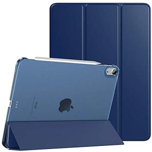 iPad air 第5世代 ケース TiMOVO iPad Air5 ケース iPad air 4 ケース 2020 10.9インチ iPad Air 第5世代 /第4世代 半透明 ハードカバー PUレーザー 開閉式 三つ