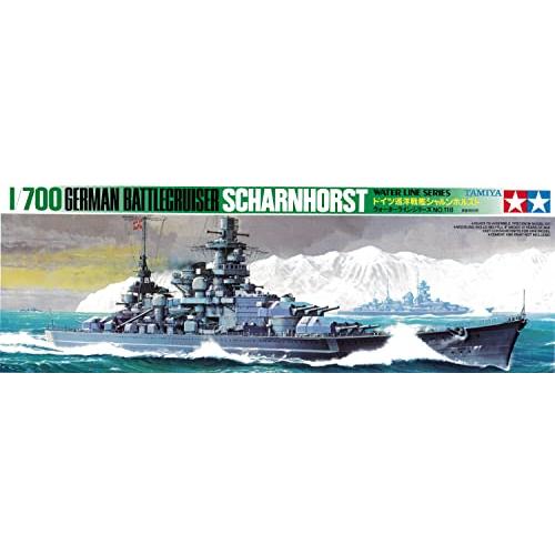 タミヤ 1/700 ウォーターラインシリーズ No.118 ドイツ海軍 巡洋戦艦 シャルンホルスト ...