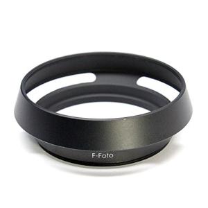 F-Foto 52mm クラシックメタルレンズフード ブラック (各社対応、ねじ込み式 H52B｜alt-mart