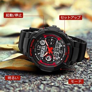 腕時計 ウォッチ キッズ 防水 多機能 ボーイ...の詳細画像4