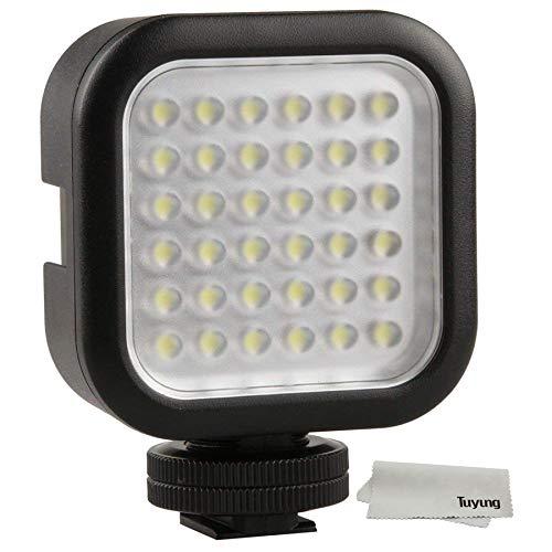 Godox 撮影機材 照明 LED 36 ビデオライト 補助照明 撮影用ライト 輝度 調整可能 単三...
