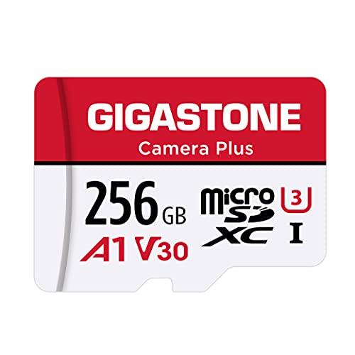 Gigastone マイクロSDカード 256GB フルHD SDアダプタ付き SDXC U3 Cl...