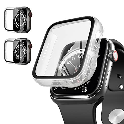 2枚 KASORW Apple Watch 用ケース iWatch 7用 保護ケース 保護カバー ア...