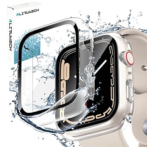 LIRUWECH Apple Watch 用 防水ケース 41mm-45mm アップルウォッチ第9/...