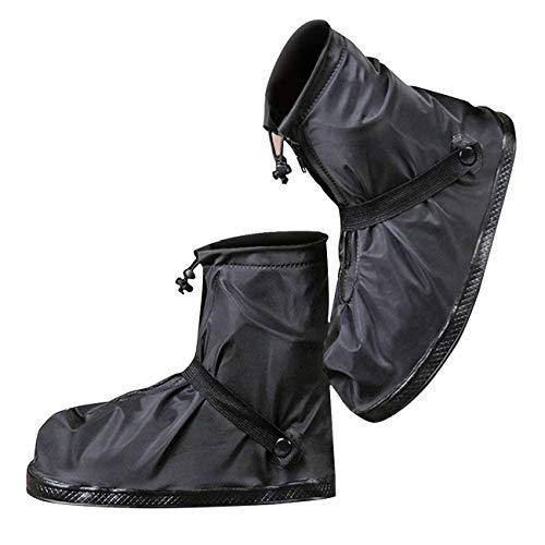 [moofun] 改良型 シューズカバー 靴カバー 防水 梅雨対策 レインカバー軽量 滑り止め コン...