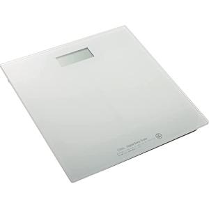 オーム電機 デジタル体重計 スリム&シンプル ホワイト HBK-T100-W 08-0065 OHM｜alt-mart