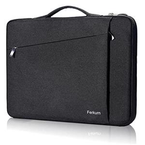 Ferkurn ノート pc ケース 15 14 15.6インチ パソコンケース 衝撃吸収 パソコンバッグ 撥水加工 取っ手付き PCバッグ 持ち歩き 通勤 ラップトップ ビジネス メン｜alt-mart