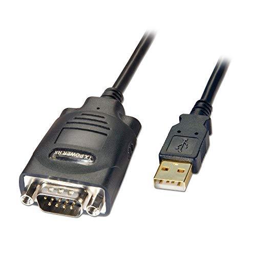 LINDY USB - シリアル(RS-485 D-Sub 9ピン) 変換ケーブル 1m (型番:4...