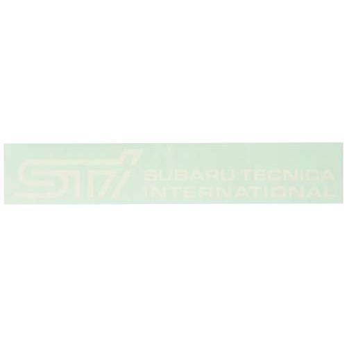 SUBARU/スバル STI ステッカーC(ホワイト) 2枚入り STSG14100300