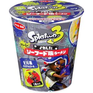 スプラトゥーン イカしたシーフード味ラーメン 64g×12個×1箱 サンヨー食品 スプラトゥーン3
