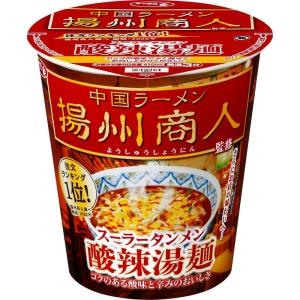 「12個」 サッポロ一番 揚州商人監修 酸辣湯麺 92g ×12個×1箱 カップラーメン 中華 スーラータンメンの商品画像