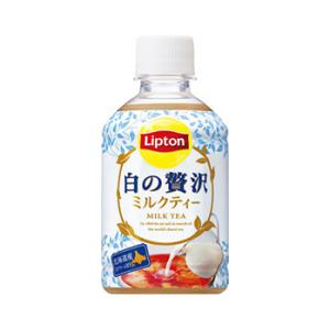 Lipton（リプトン） 【24本】 サントリー 白の贅沢 ミルクティー 280ml