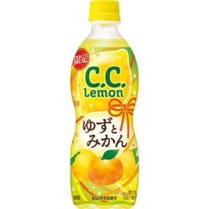 【セール】「24本」 C.C.レモン ゆずとみかん 500ml×24本×1箱 サントリー　