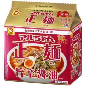 「30食」マルちゃん正麺　旨辛醤油 ５食パック×6個×1箱　袋麺　らーめん