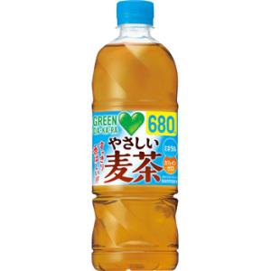 【壱セール】「24本」やさしい麦茶 680ml×24本×1箱 サントリー GREEN DA・KA・R...