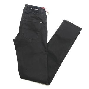 17451 トラマロッサ LEONARDO スリムフィットブラックデニム W32 TRAMAROSSA（トラマロッサ）LEONARDレオナルド スーパーストレッチ