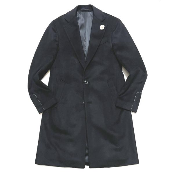 LARDINI ラルディーニ コート メンズ / カシミヤ シングル チェスターフィールドコート ブ...