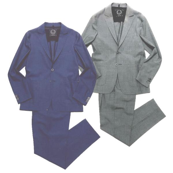 T-JACKET ティージャケット ウォッシャブルウール 2WAYストレッチ 永久クリース セットア...